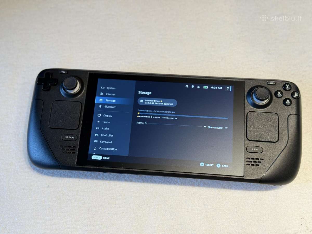 Steam Deck LCD 256gb Kaip naujas! + Dock - nuotraukos Nr. 4