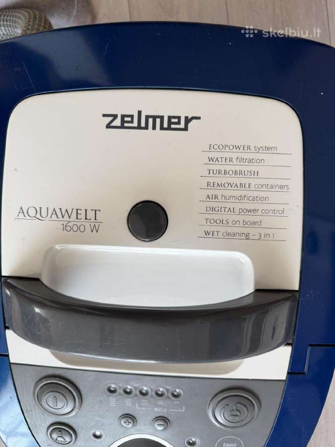 Plaunantis dulkių siurblys Zelmer aquawelt 1600w - nuotraukos Nr. 5