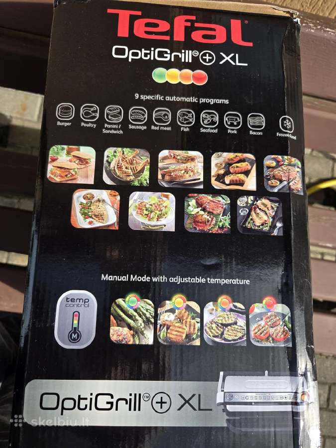 Elektrinis grilis - Tefal Optigrill XL Gc722d40 - nuotraukos Nr. 4