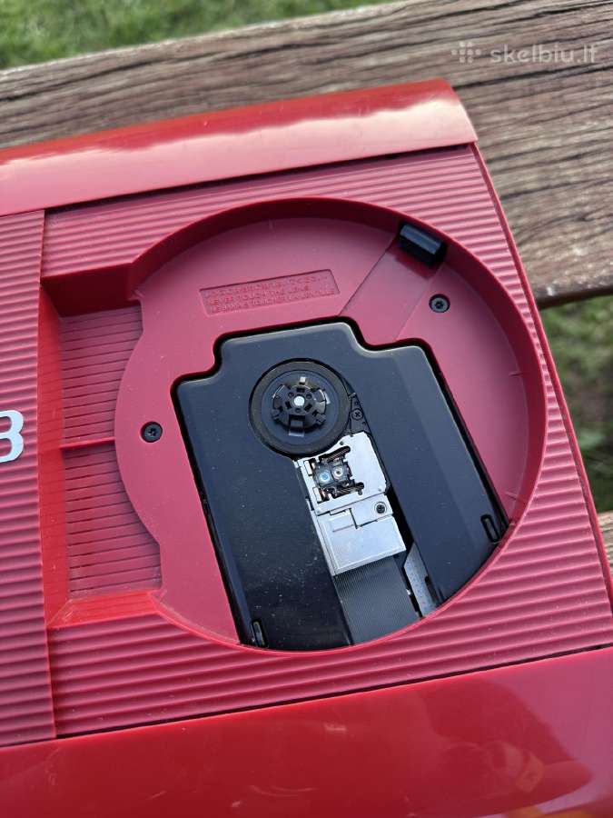 PS3 slim garnet red konsolė - nuotraukos Nr. 4