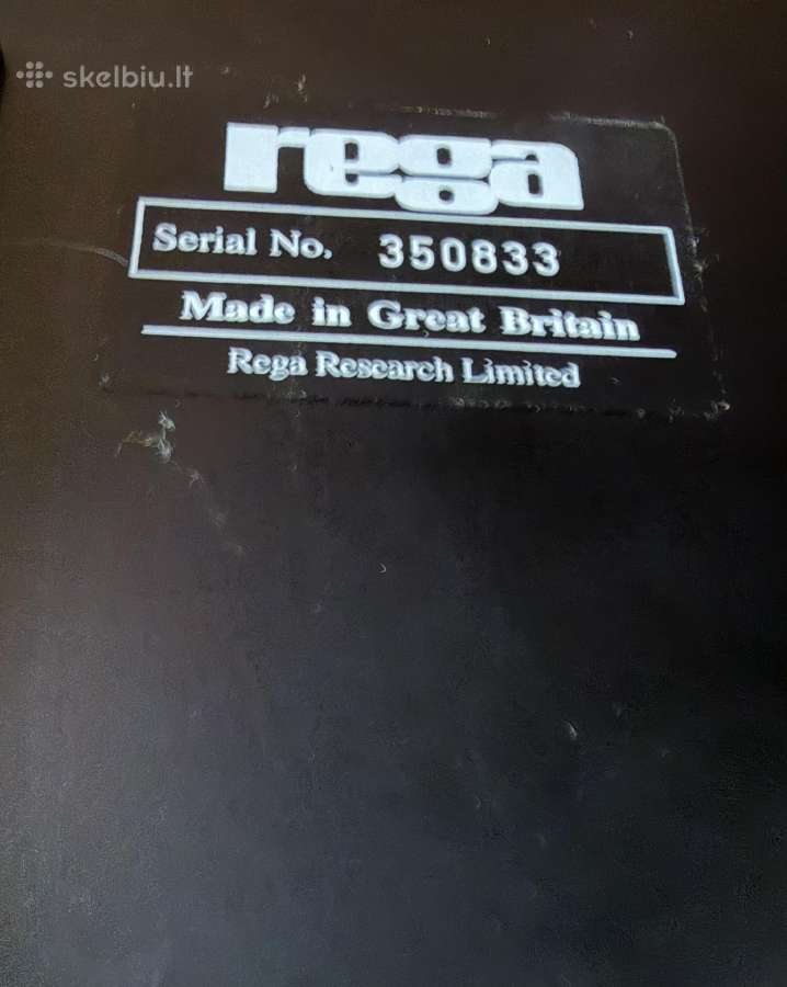 Rega P3 plokštelių grotuvas - nuotraukos Nr. 11
