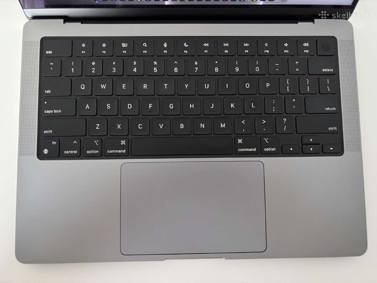 MacBook Pro 14 M1 Pro 1tb SSD 16gb RAM - nuotraukos Nr. 6