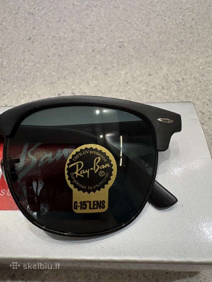 Ray-ban Clubmaster stiliaus akiniai nuo saulės - nuotraukos Nr. 4
