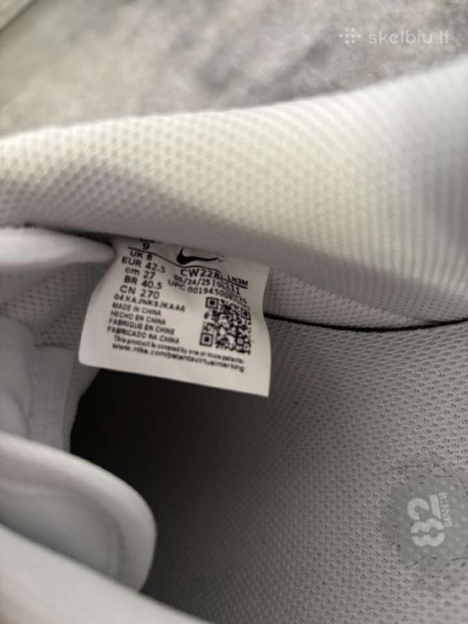 Nike Airforce 1 Dydis 42.5 - nuotraukos Nr. 4