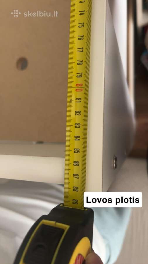 Dviejų aukštų lova su papildomais čiužiniais - nuotraukos Nr. 20