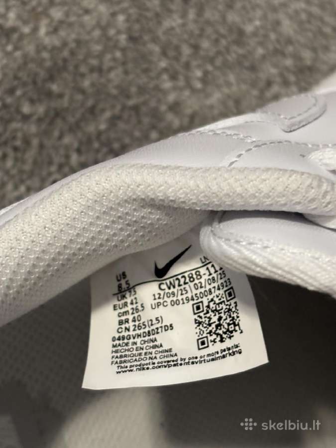 Nike Airforce 1 42 Dydis - nuotraukos Nr. 9