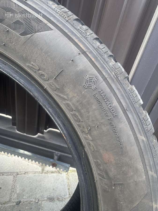 Parduodamos hankook ziemines padangos - nuotraukos Nr. 7