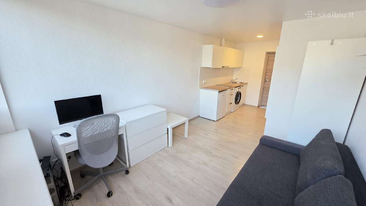 Išnuomuojamas studio tipo butas Jurbarko centre - nuotraukos Nr. 2