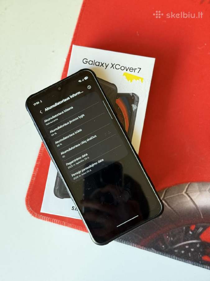 Naudotas Samsung Galaxy Xcover 7 Ee - nuotraukos Nr. 2