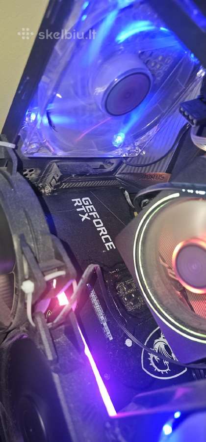 Galingas kompiuteris Rtx 3070, 32 GB Ddr5, Win10 - nuotraukos Nr. 3