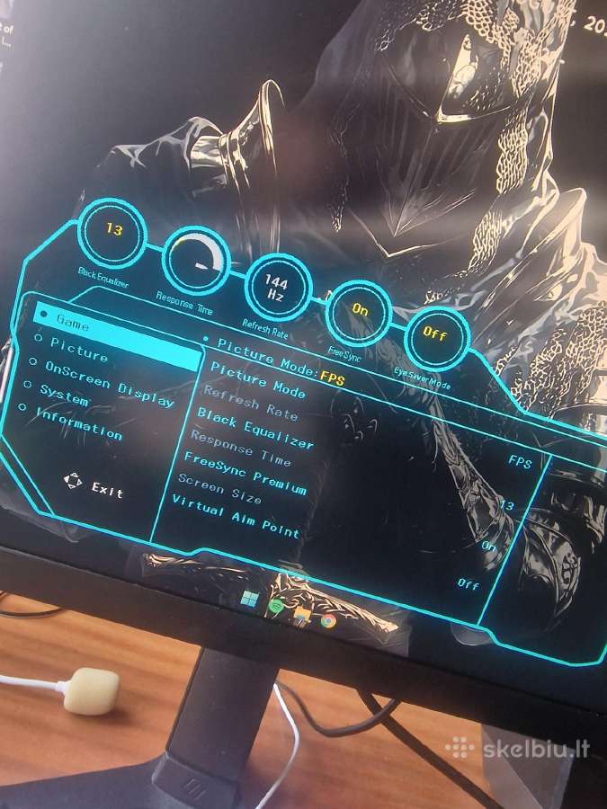 Samsung Odyssey G3 S24ag300nr 24" 144hz - nuotraukos Nr. 5