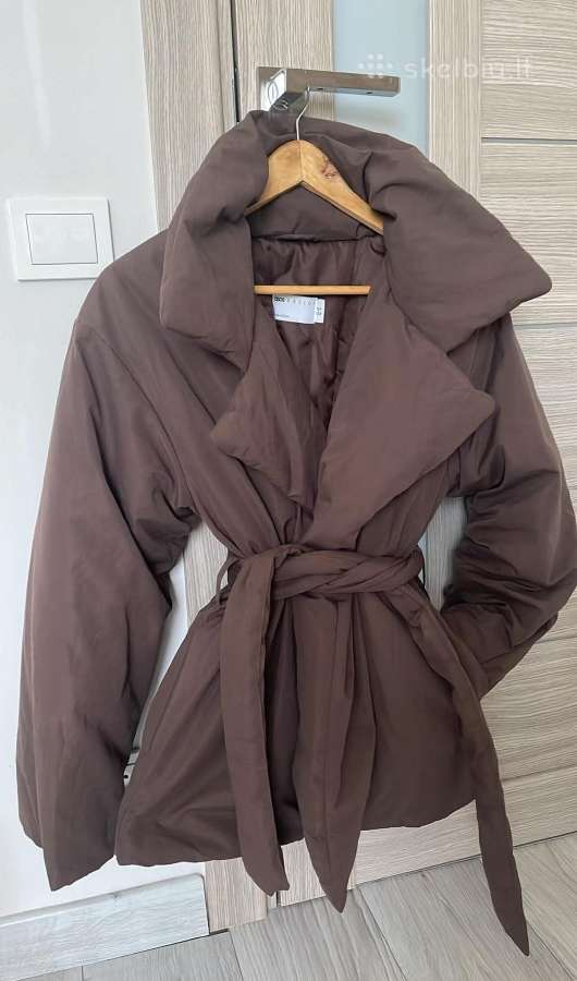 Asos pūsta striukė su diržu sm - nuotraukos Nr. 7
