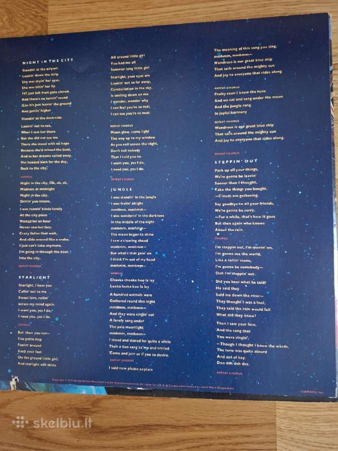 Elo 1977 "Out Of The Blue" 2 Lp - nuotraukos Nr. 4