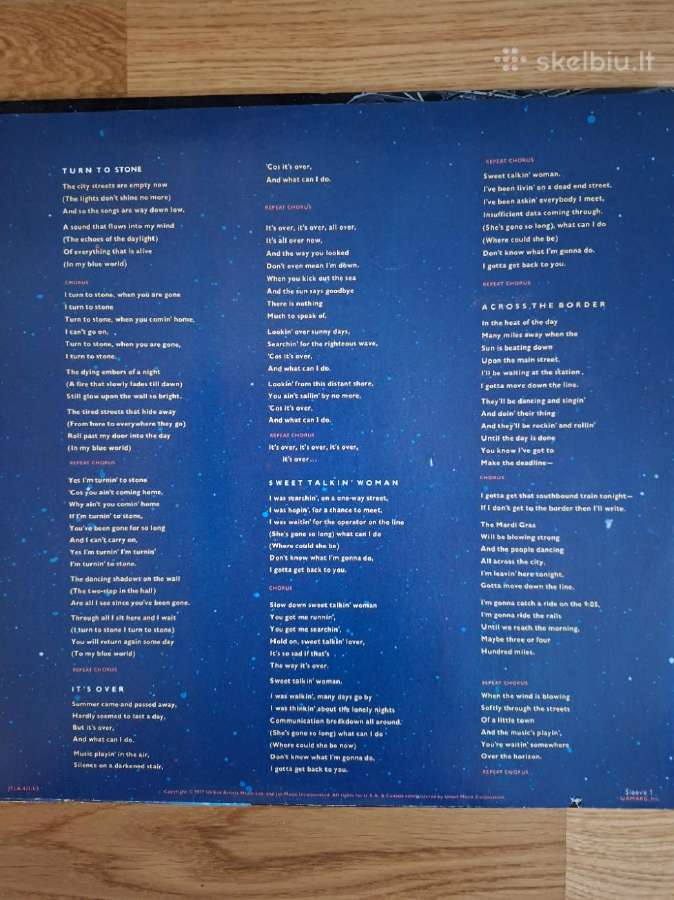 Elo 1977 "Out Of The Blue" 2 Lp - nuotraukos Nr. 5