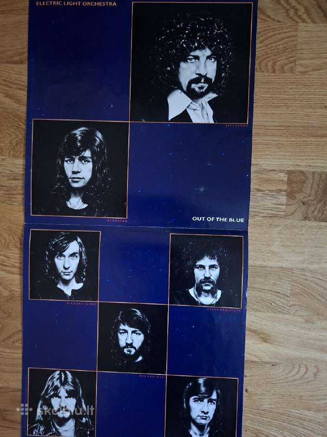 Elo 1977 "Out Of The Blue" 2 Lp - nuotraukos Nr. 8