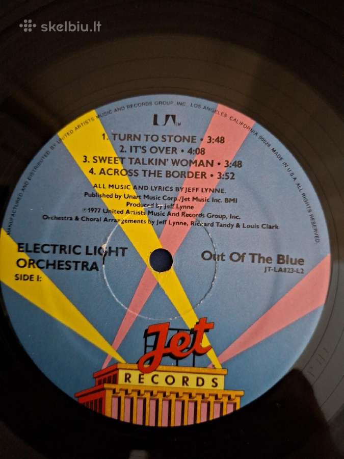 Elo 1977 "Out Of The Blue" 2 Lp - nuotraukos Nr. 9