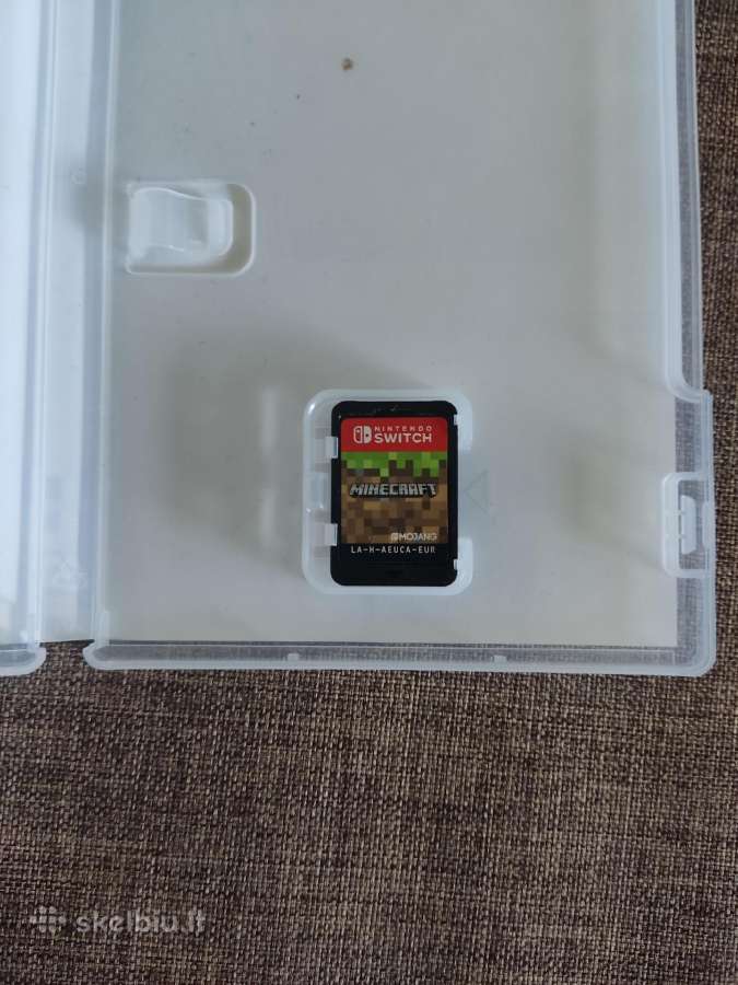 Parduodu Nintendo žaidimus Minecraft ir Mario - nuotraukos Nr. 3