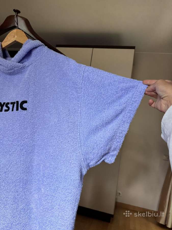 Mystic Pastel lilac unisex ponchas - nuotraukos Nr. 4