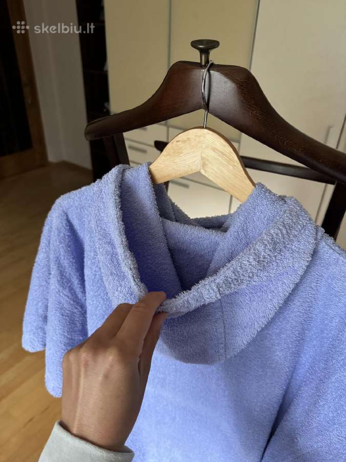 Mystic Pastel lilac unisex ponchas - nuotraukos Nr. 21