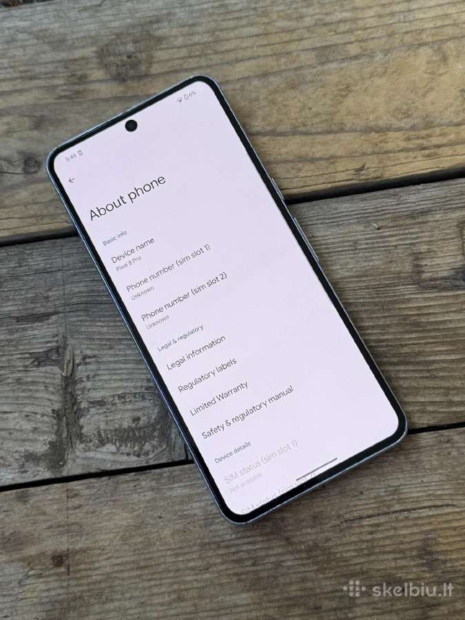 Google Pixel 8 Pro - nuotraukos Nr. 3