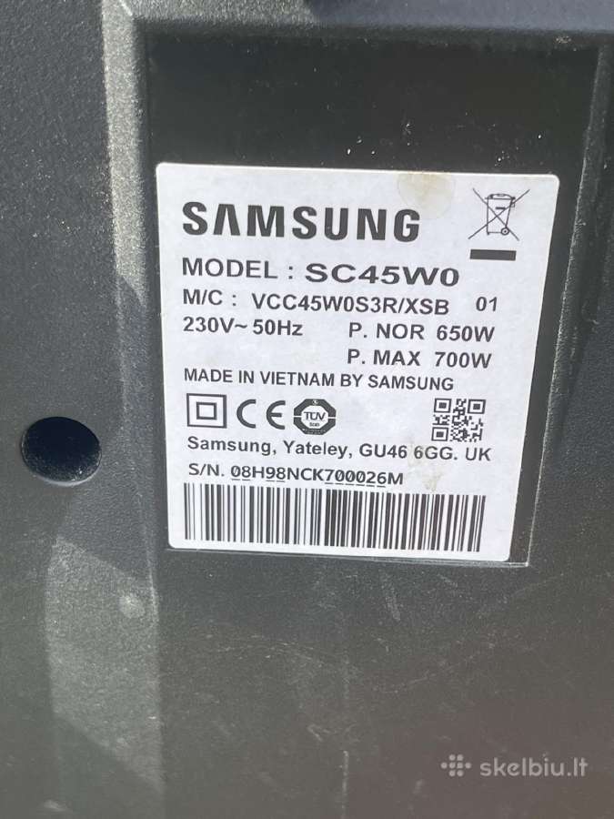 Samsung Air Track dulkių siurblys - nuotraukos Nr. 8