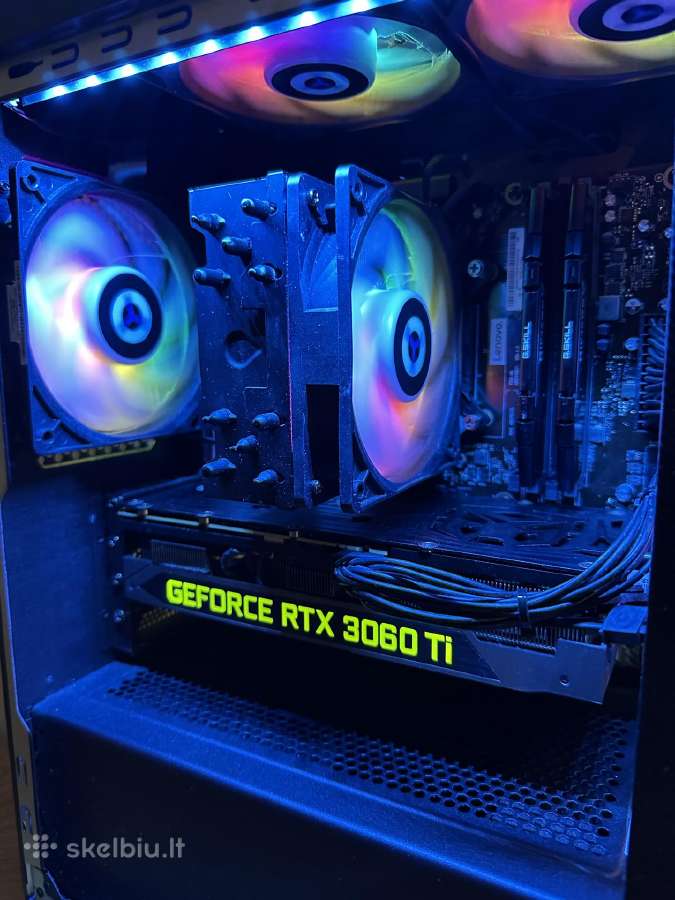 Gaming Pc Ryzen 5 5500 / Rtx 3060 Ti / 16gb / 512 - nuotraukos Nr. 3