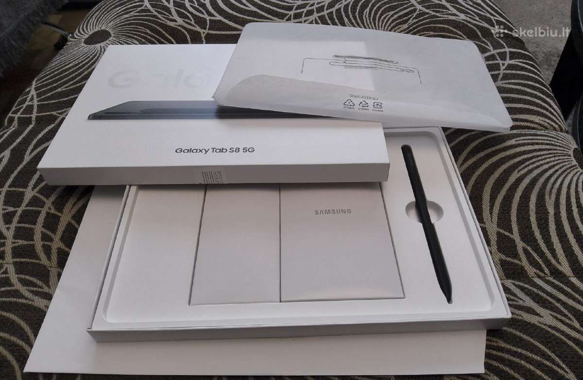 Samsung Galaxy Tab S8 128gb 5G (sm-x706) - nuotraukos Nr. 7