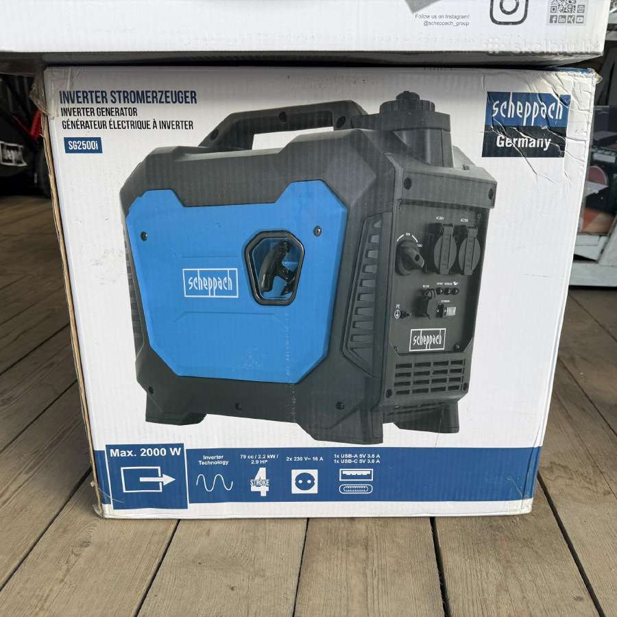 Inverterinis generatorius 1,6 kw Sg2500i - nuotraukos Nr. 2