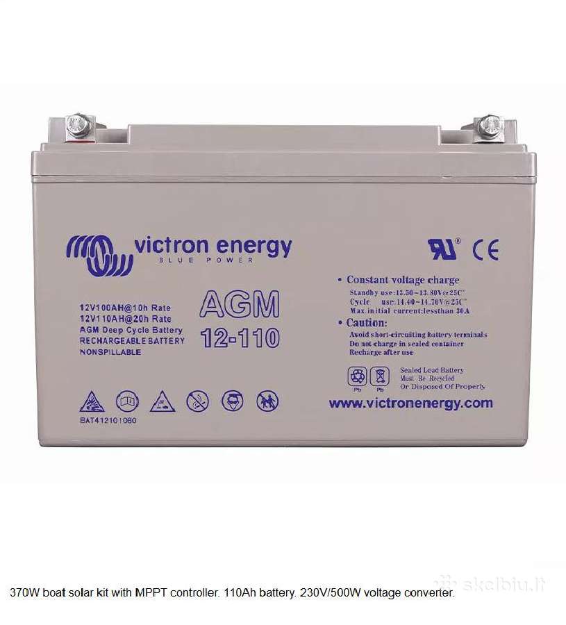 Saulės energijos rinkinys jachtai/valčiai 370w -b - nuotraukos Nr. 4