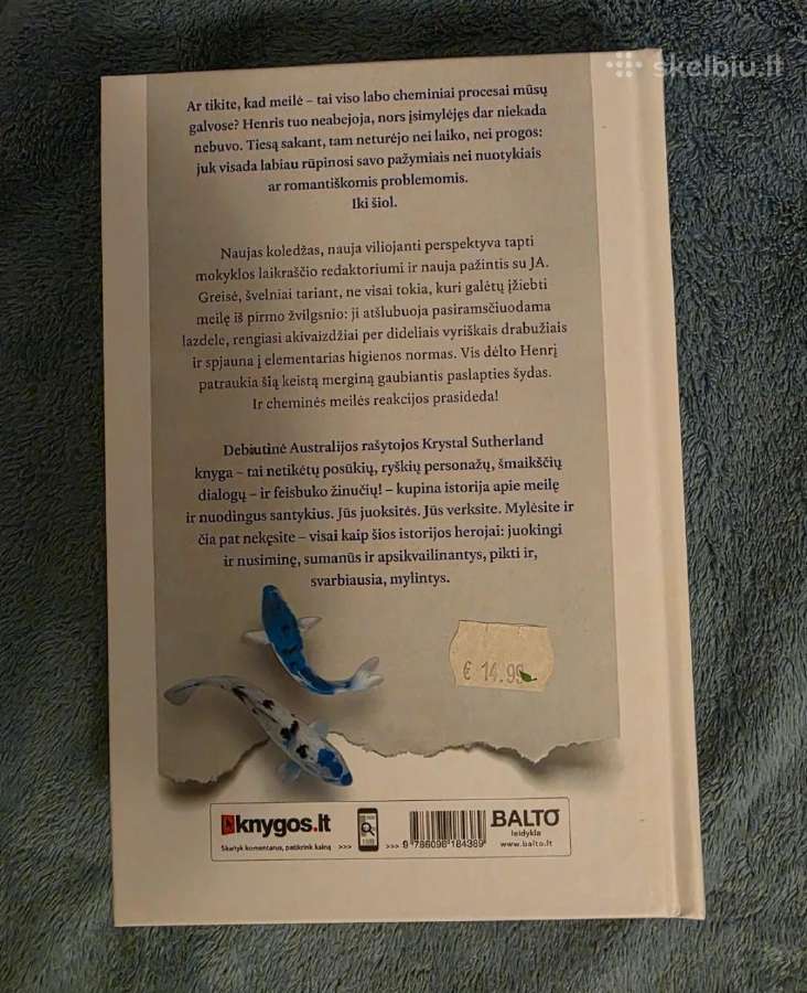 Knyga "Mūsų širdžių chemija" - nuotraukos Nr. 2