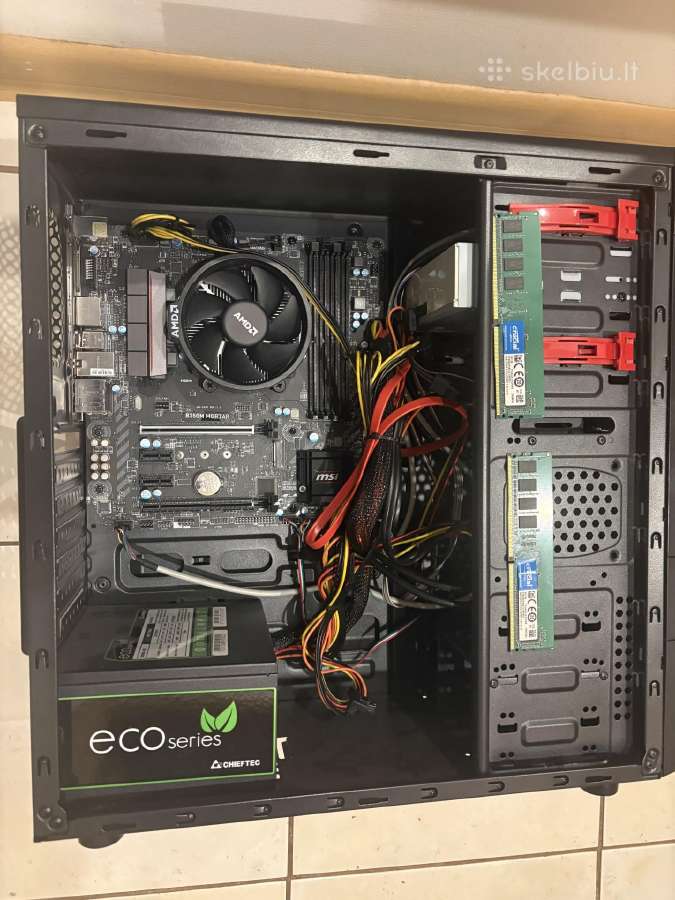 Žaidimų stacionarus kompiuteris. 16 GB RAM. Neišba - nuotraukos Nr. 2