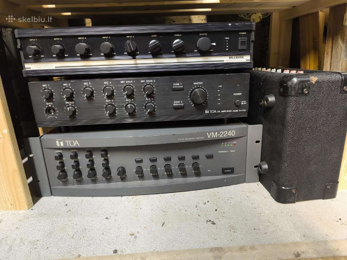 Stiprintuvai Sony Pioneer, Yamaha, JVC, Nad - nuotraukos Nr. 24