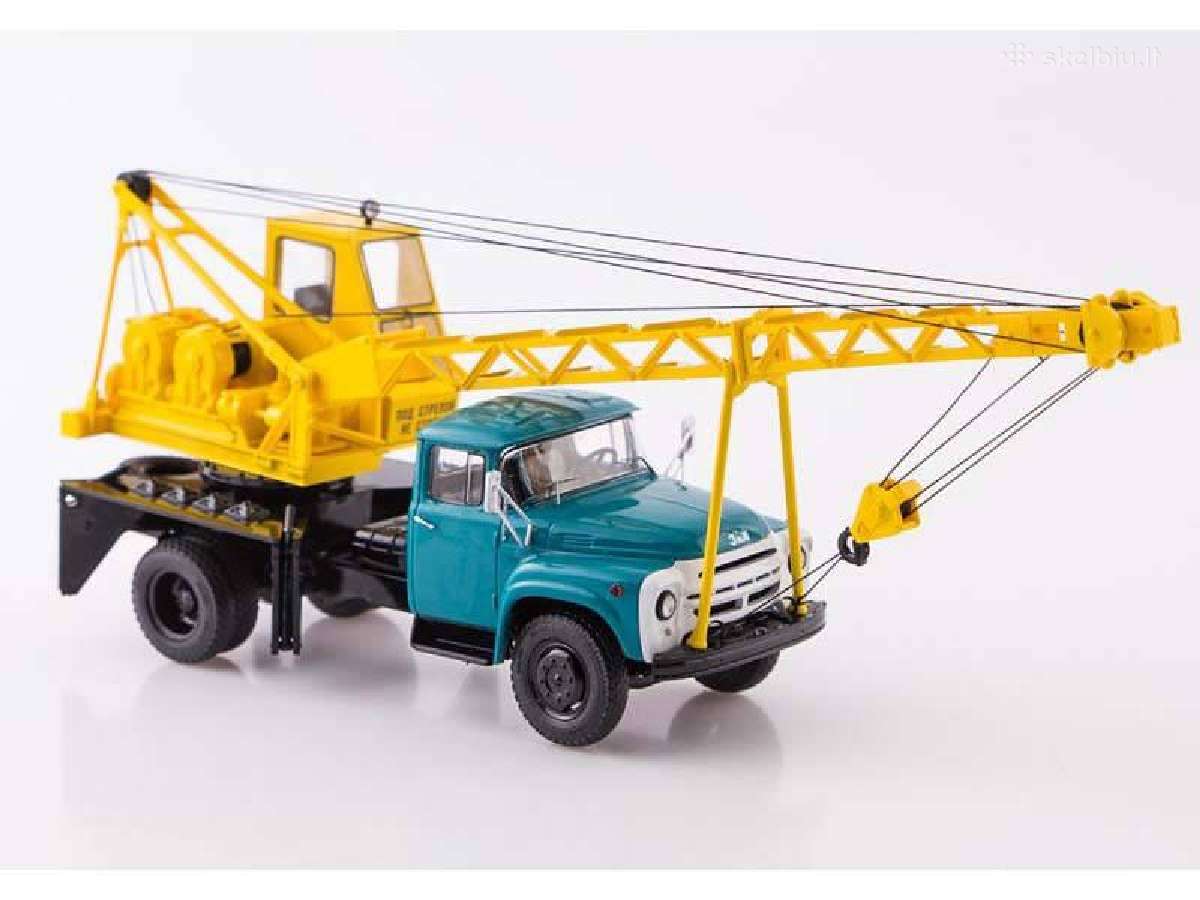 Zil 130 autokranas modeliukas - nuotraukos Nr. 5