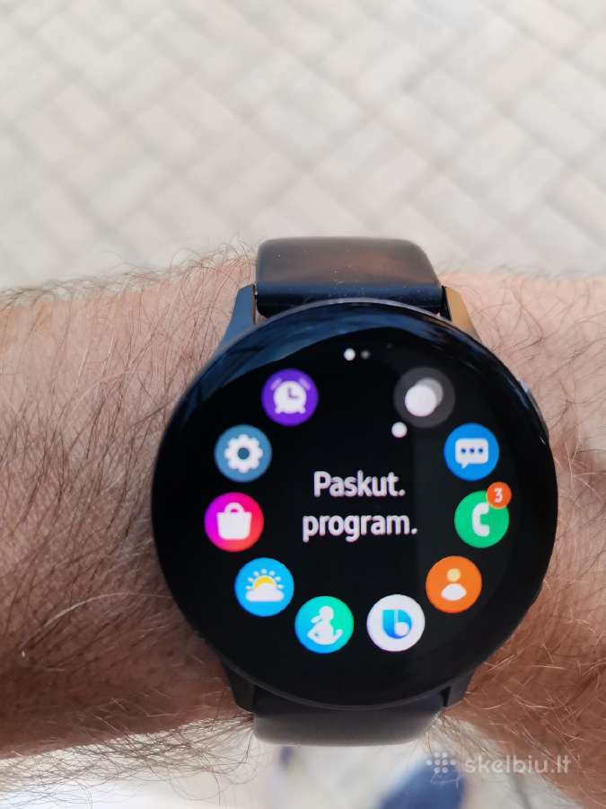 Išmanus Samsung Galaxy Watch Active2 puiki būklė! - nuotraukos Nr. 2