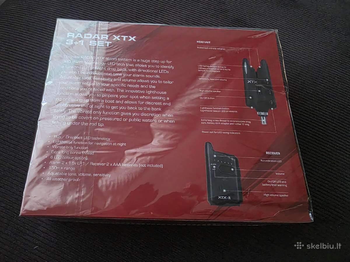 Jrc Xtx 3+1 aukštos kokybės signalizatoriai - nuotraukos Nr. 4