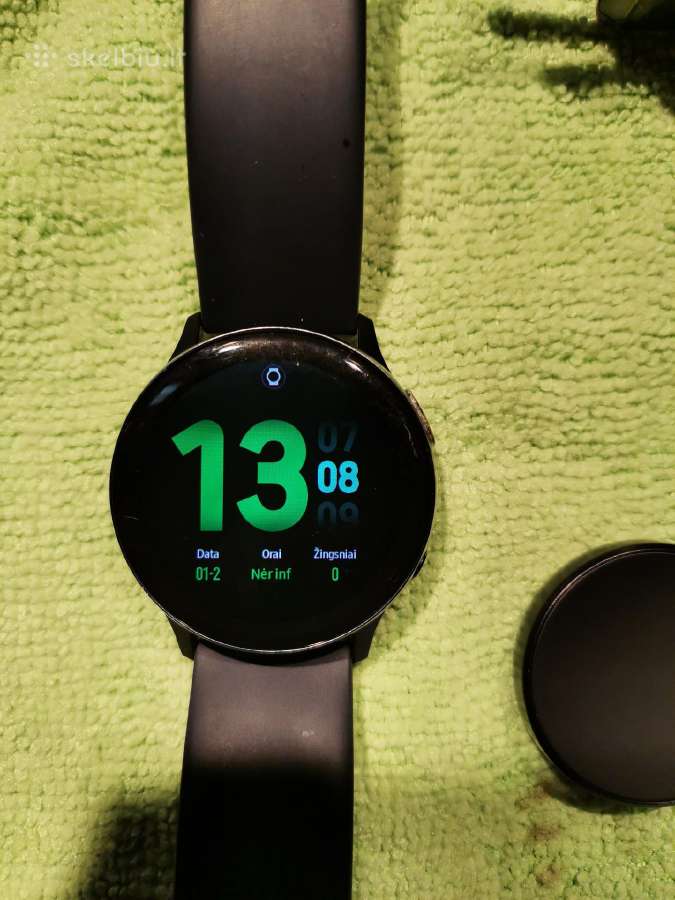 Išmanus Samsung Galaxy Watch Active2 puiki būklė! - nuotraukos Nr. 6