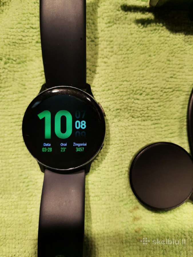 Išmanus Samsung Galaxy Watch Active2 puiki būklė! - nuotraukos Nr. 7