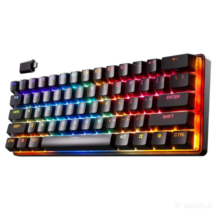 Mini Mechanine Gaming Steelseries Apex Pro Mini Wl - nuotraukos Nr. 8