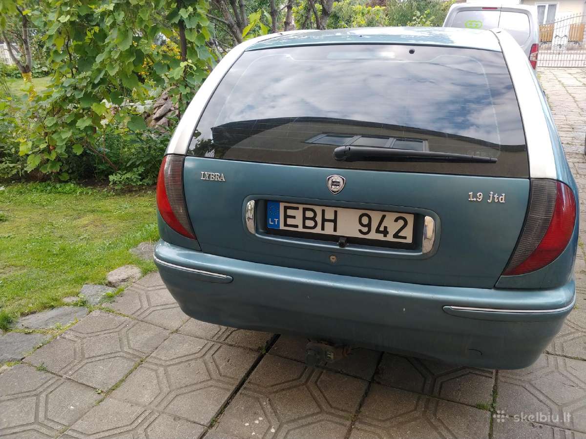 Lancia Lybra 2000m 81kw dyzelis - nuotraukos Nr. 8