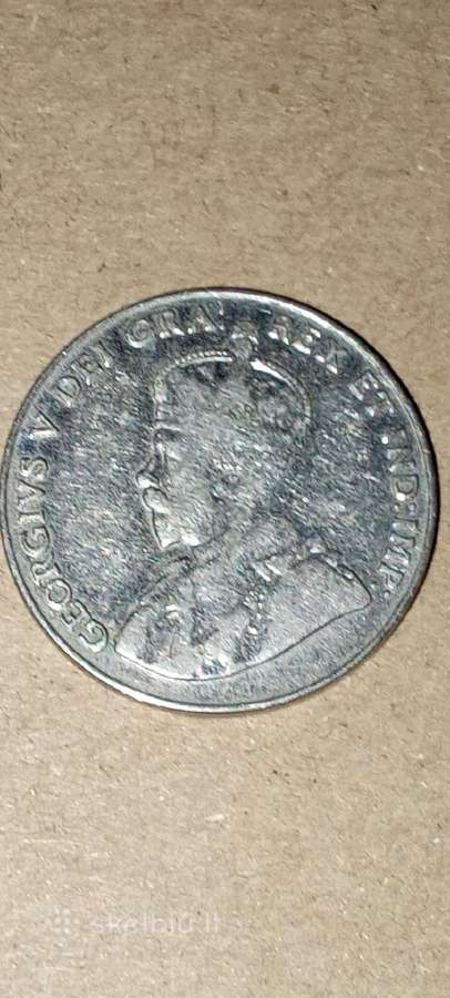 Kanada 5 centai 1927 - nuotraukos Nr. 2