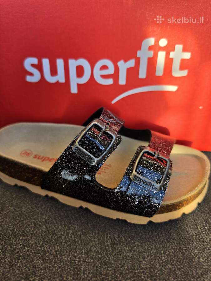 Superfit 28 dydžio basutės su blizgučiais - nuotraukos Nr. 2