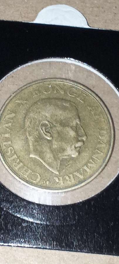 Danija 1 krona 1947 - nuotraukos Nr. 2