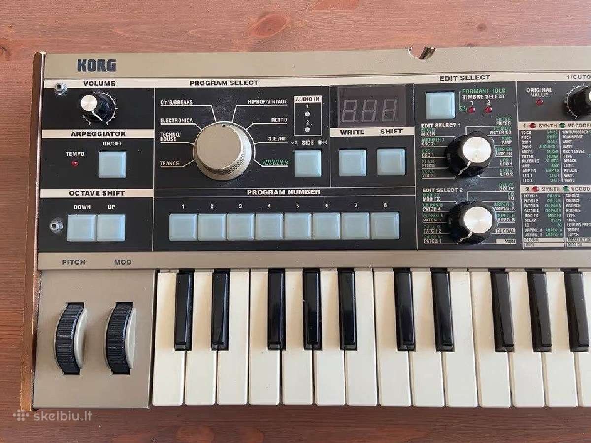 Korg microkorg - nuotraukos Nr. 5