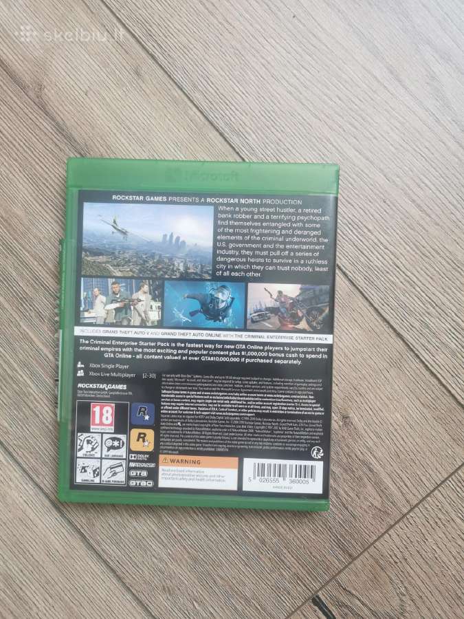 Xbox one Gta V - nuotraukos Nr. 2