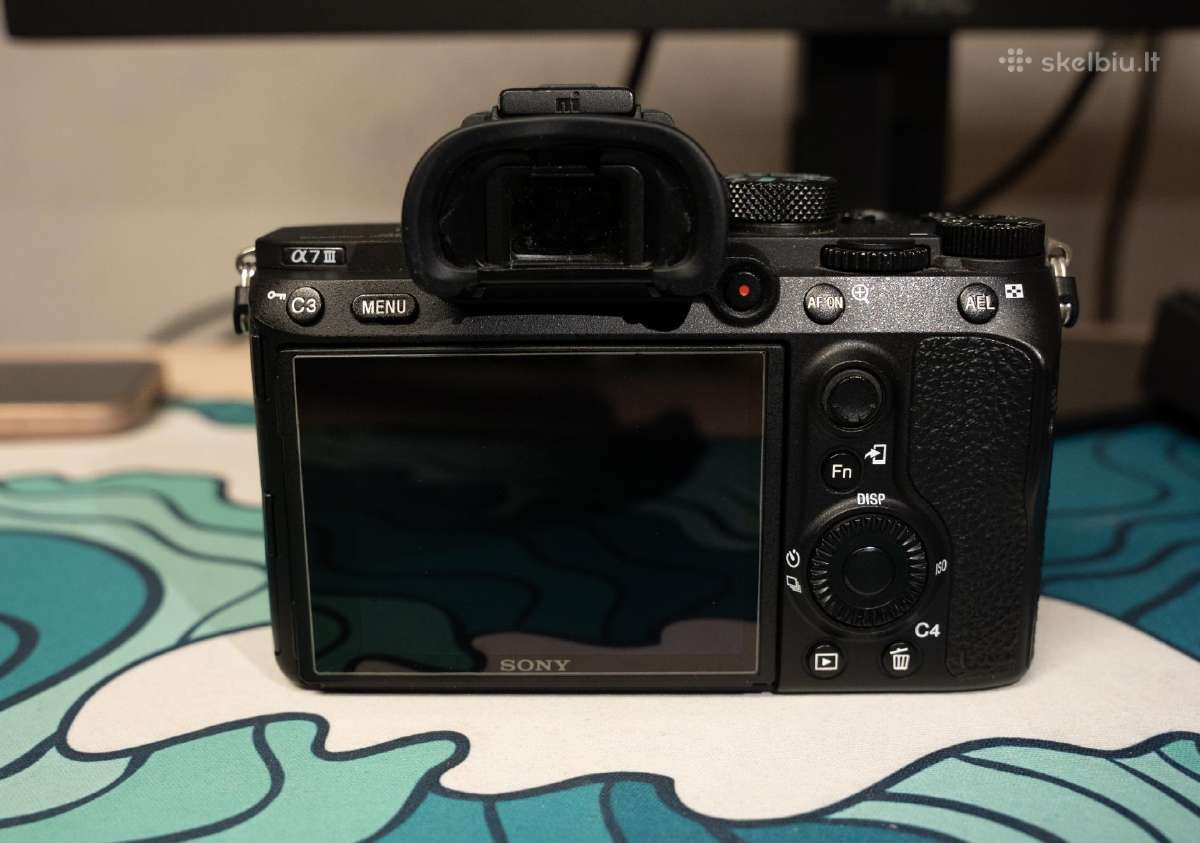 Sony A7III, labai geros būklės - nuotraukos Nr. 4