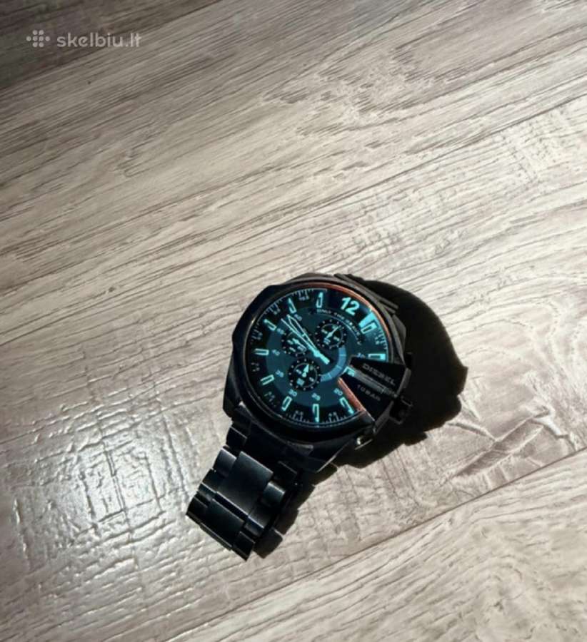 Vyriškas Diesel chronografo laikrodis - nuotraukos Nr. 2
