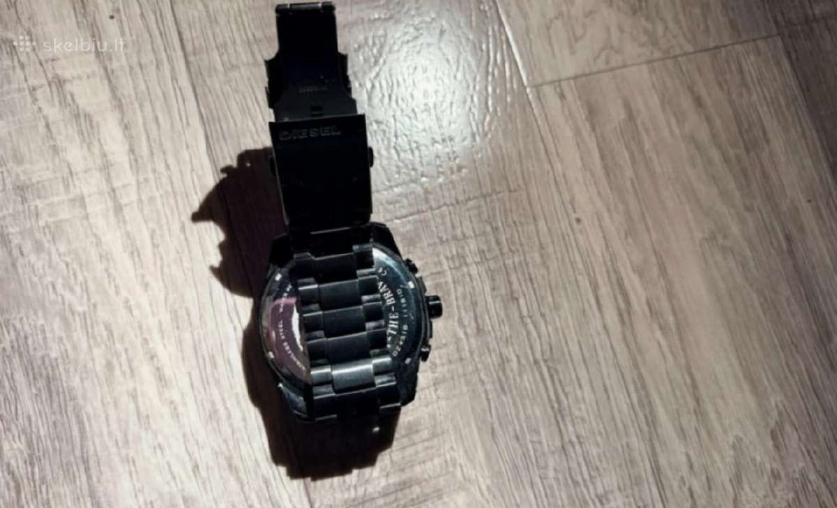 Vyriškas Diesel chronografo laikrodis - nuotraukos Nr. 5