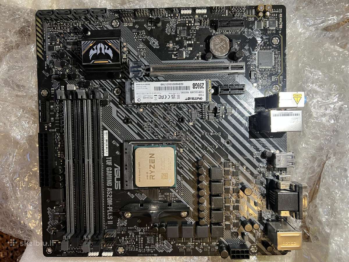 Asus Tuf A520m-plus II - nuotraukos Nr. 2