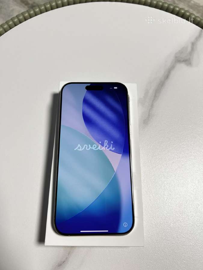 iPhone 16 pro max 256 GB - nuotraukos Nr. 2
