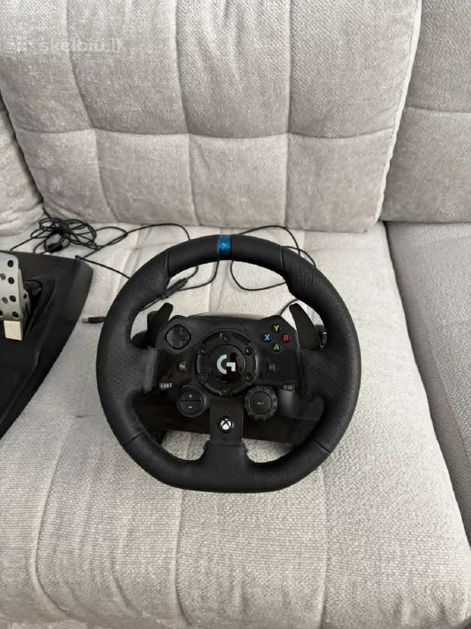 Žaidimų vairas ir pedalai logitech G923 - nuotraukos Nr. 2